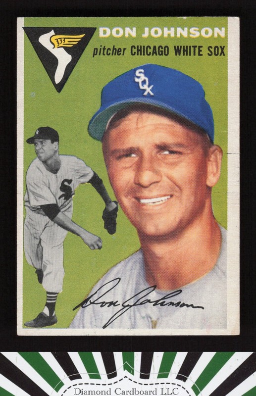 1954 Topps #146 Don Johnson VGEX n, front