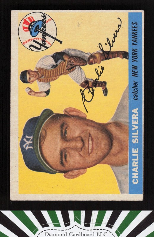 1955 Topps #188 Charlie Silvera VG h, front