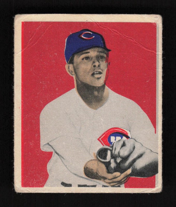 1949 Bowman #62 Grady Hatton FR, front