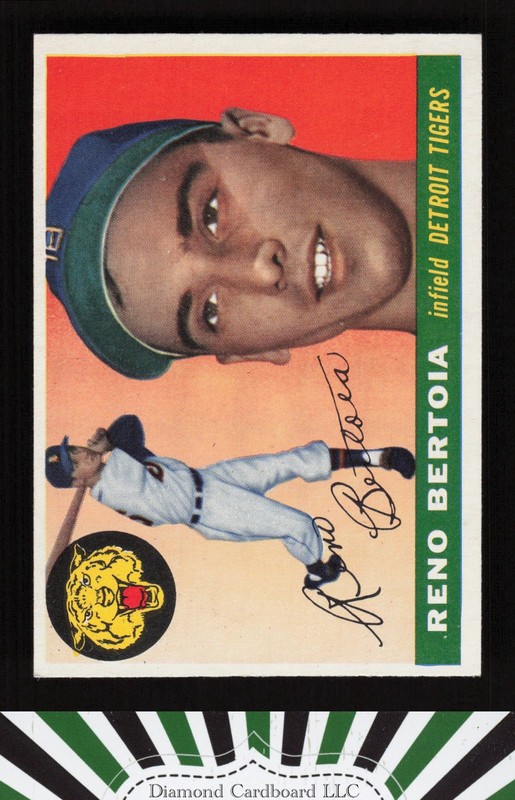 1955 Topps #94 Reno Bertoia VGEX [STUNNING] c, front