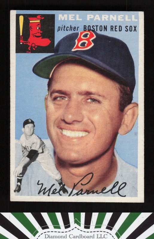 1954 Topps #40 Mel Parnell VG+ [NICELY CENTERED] j, front