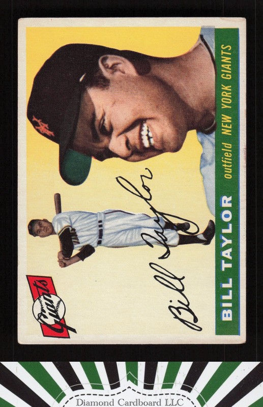1955 Topps #53 Bill Taylor VGEX i, front