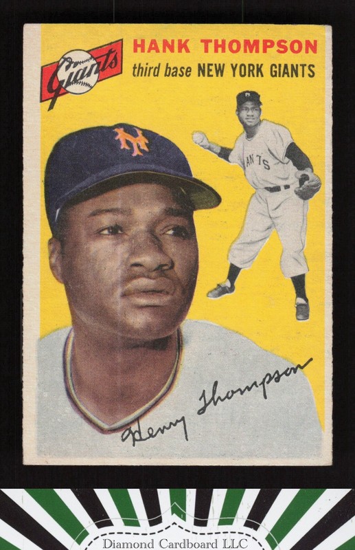1954 Topps #64 Hank Thompson VGEX n, front