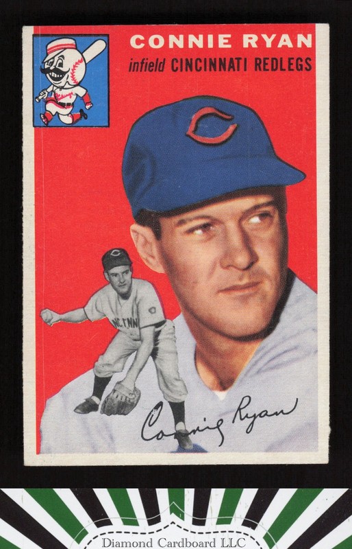 1954 Topps #136 Connie Ryan VG+ l, front