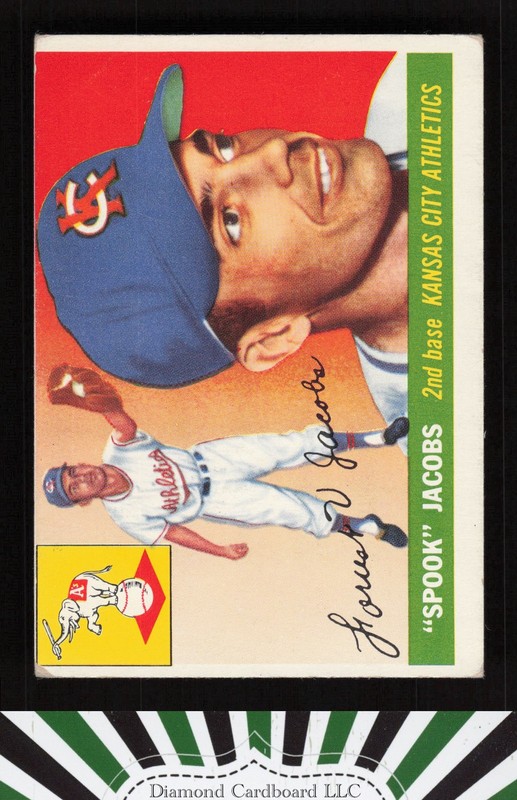 1955 Topps #61 Spook Jacobs VG (MC) d, front
