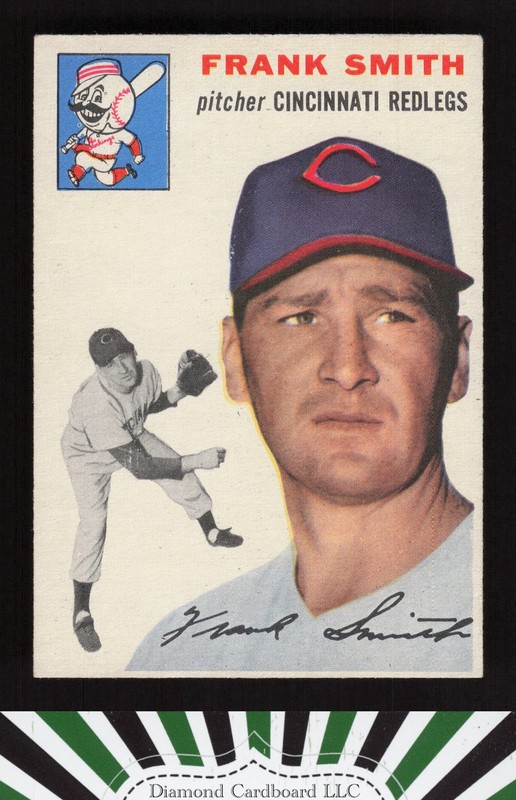 1954 Topps #71 Frank Smith EX j, front