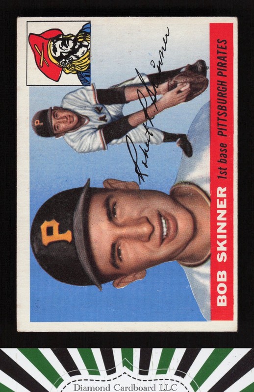 1955 Topps #88 Bob Skinner VGEX h, front