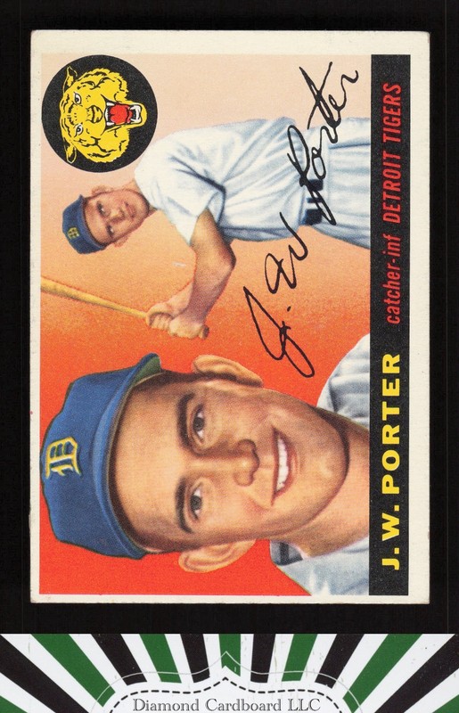 1955 Topps #49 J.W. Porter VG c, front