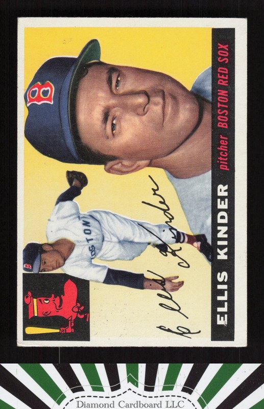 1955 Topps #115 Ellis Kinder VGEX+ k, front