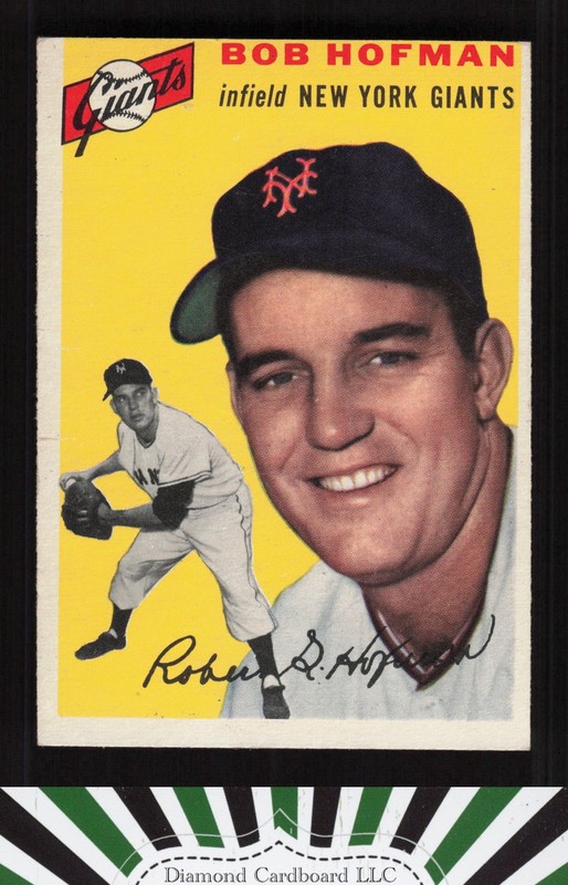 1954 Topps #99 Bobby Hofman VGEX+ n, front