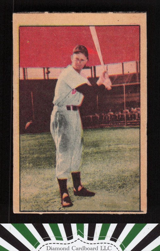 1952 Berk Ross # Whitey Lockman NM (OC), front