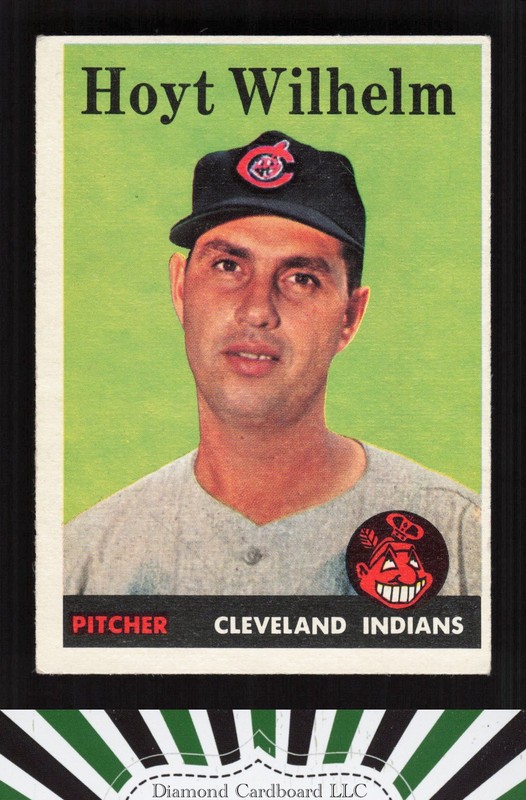 1958 Topps #324 Hoyt Wilhelm VGEX i, front