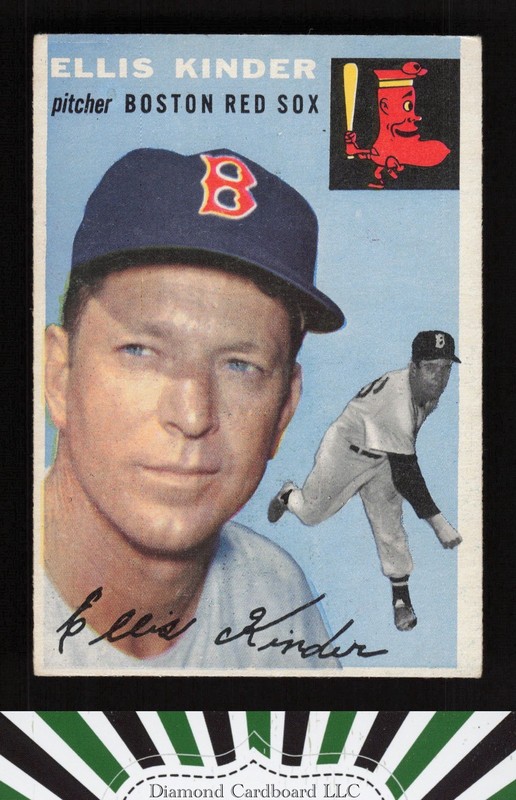 1954 Topps #47 Ellis Kinder VGEX l, front