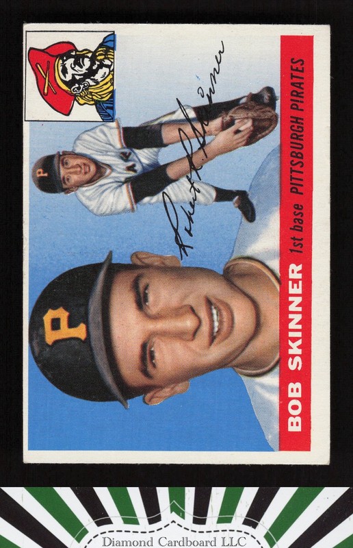 1955 Topps #88 Bob Skinner VG+ b, front