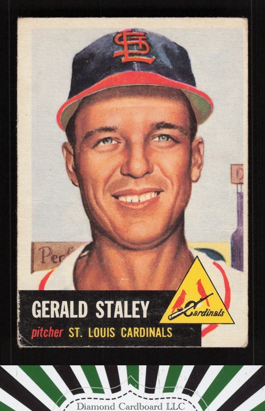 1953 Topps #56 Gerald Staley FR b, front