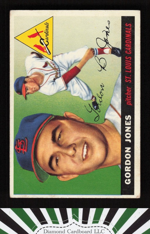 1955 Topps #78 Gordon Jones VG+ h, front