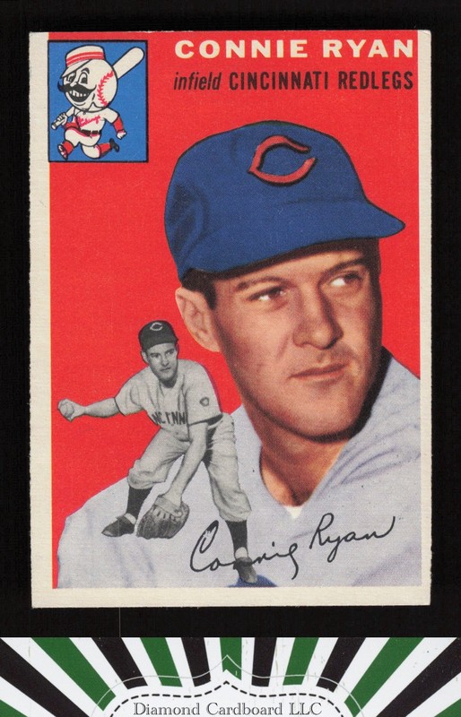 1954 Topps #136 Connie Ryan EX+ b, front
