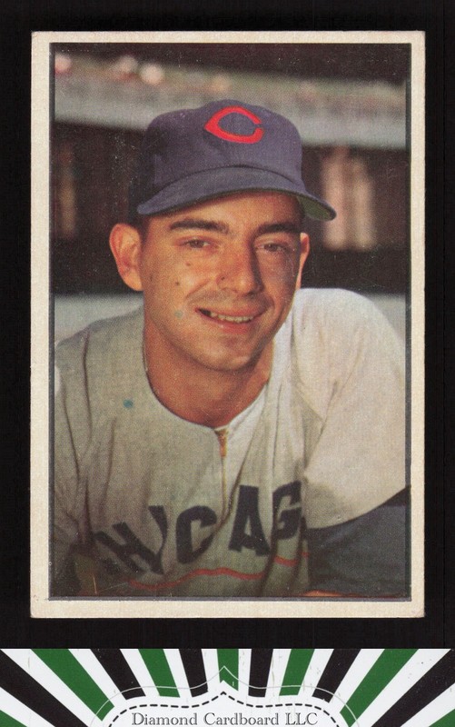 1953 Bowman Color #42 Tommy Brown VGEX b, front