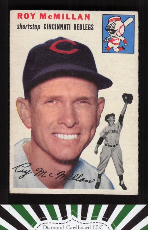 1954 Topps #120 Roy McMillan VGEX+ [NICELY CENTERED] f, front
