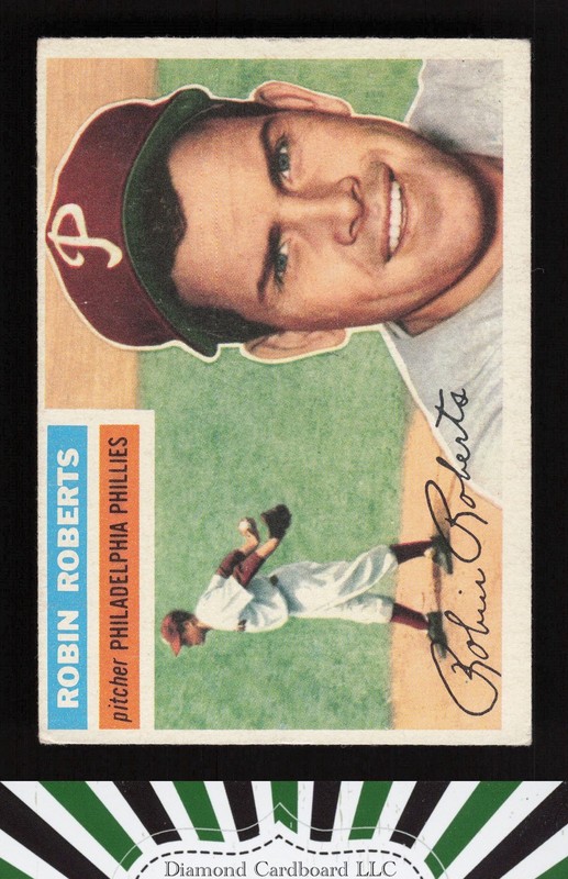 1956 Topps #180 Robin Roberts VGEX e, front