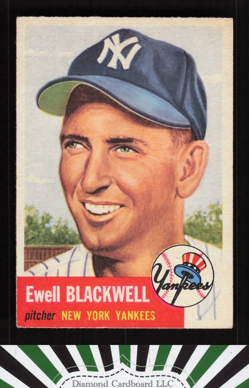 1953 Topps #31 Ewell Blackwell EX+ i, front