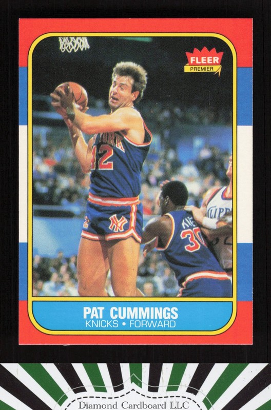 1986-87 Fleer #19 Pat Cummings NM, front