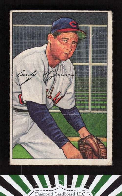 1952 Bowman #142 Early Wynn VG, front