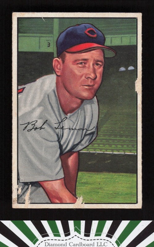 1952 Bowman #23 Bob Lemon PR [GREAT EYE APPEAL] c, front