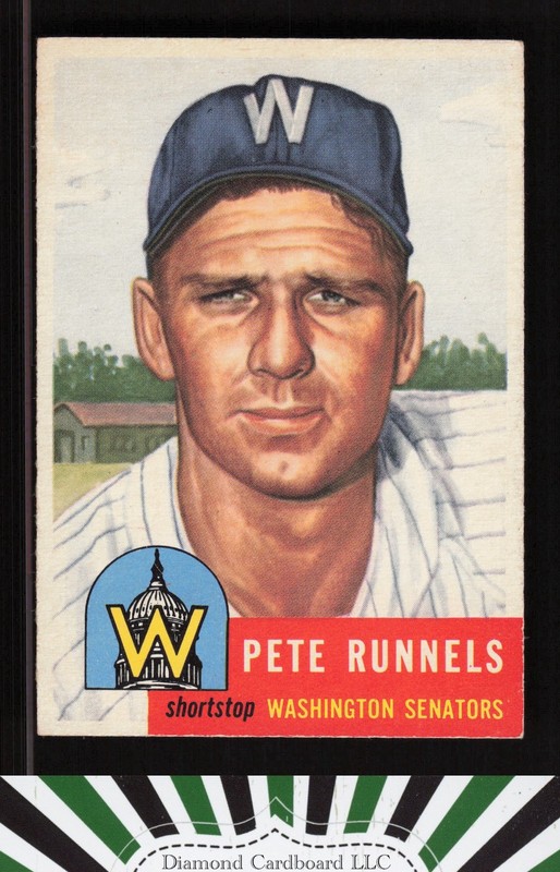 1953 Topps #219 Pete Runnels EX+ [CENTERED] i, front