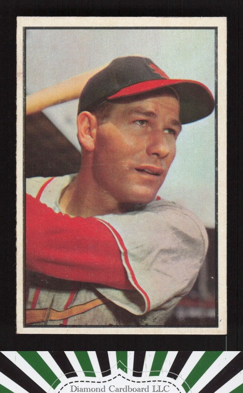 1953 Bowman Color #85 Solly Hemus PR (Front looks EX) b, front