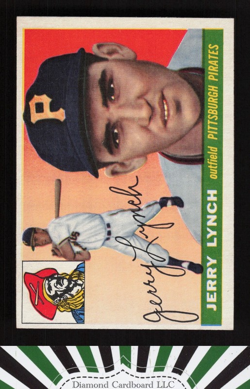 1955 Topps #142 Jerry Lynch VG+ a, front