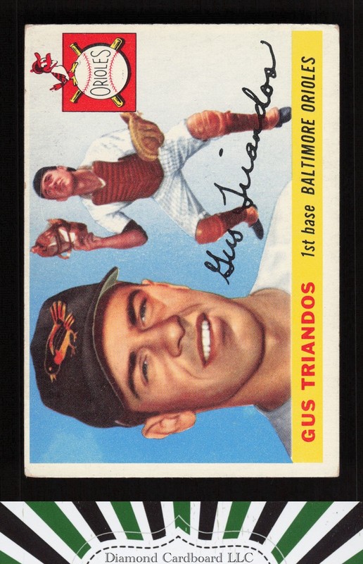 1955 Topps #64 Gus Triandos VG+ l, front