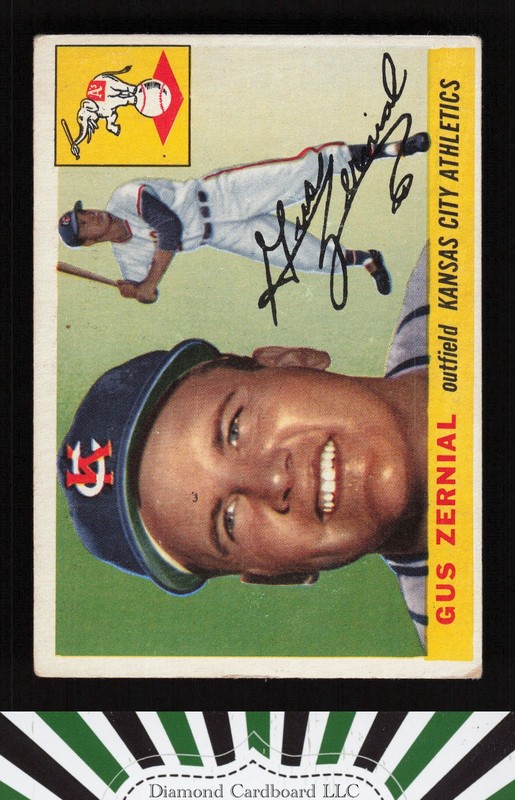 1955 Topps #110 Gus Zernial VGEX f, front