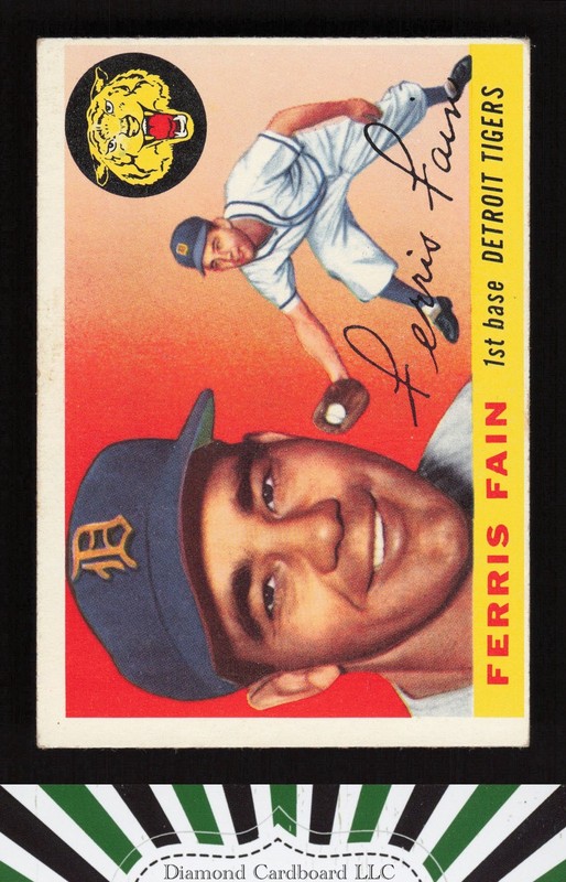 1955 Topps #11 Ferris Fain VGEX g, front