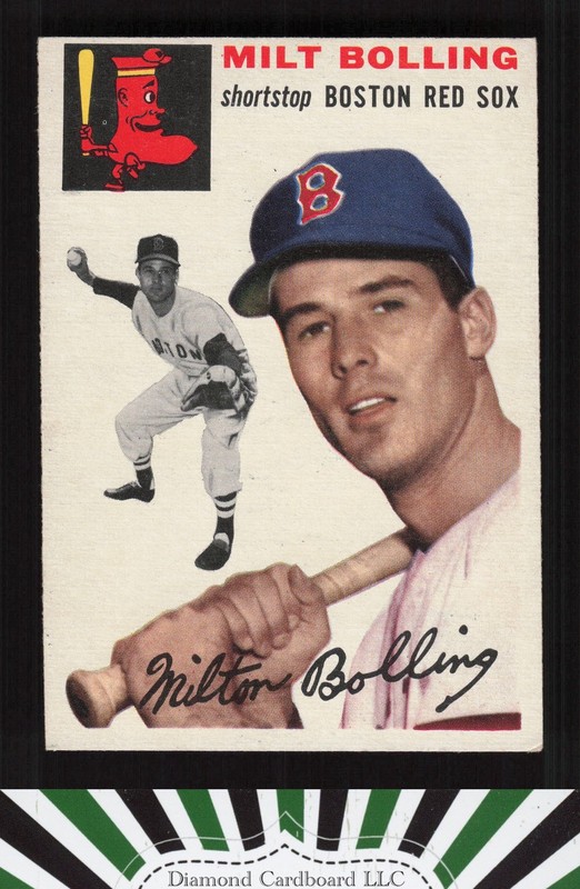 1954 Topps #82 Milt Bolling VGEX+ f, front