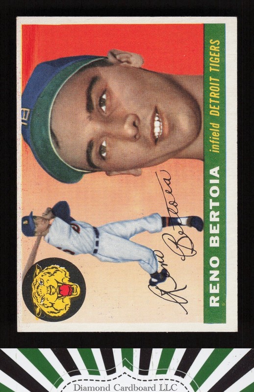 1955 Topps #94 Reno Bertoia EX l, front