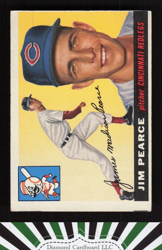 1955 Topps #170 Jim Pearce EX (MC) f, front