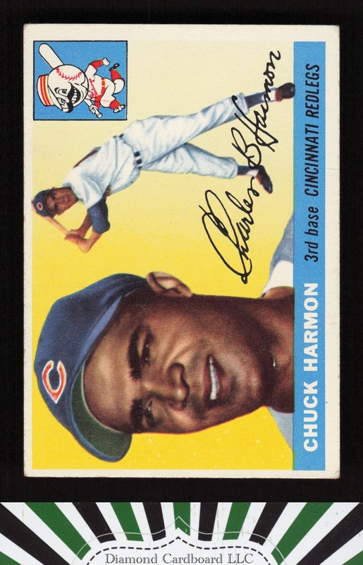 1955 Topps #82 Chuck Harmon VGEX t, front