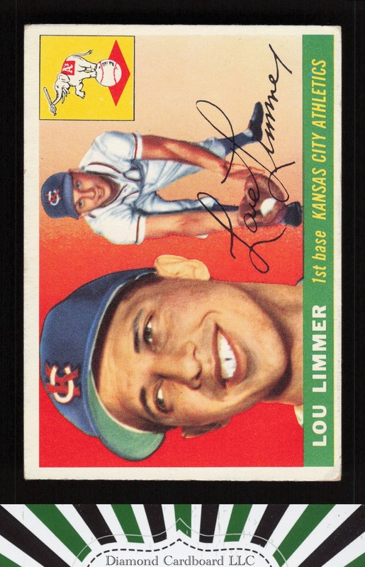 1955 Topps #54 Lou Limmer VG j, front