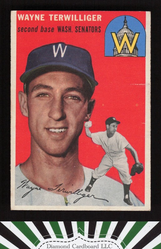 1954 Topps #73 Wayne Terwilliger VGEX i, front