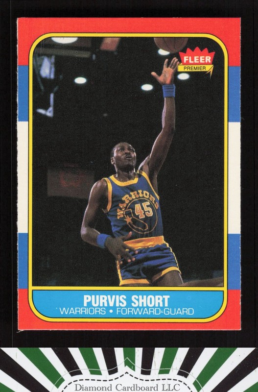 1986-87 Fleer #100 Purvis Short NM, front