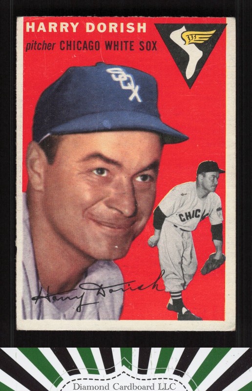 1954 Topps #110 Harry Dorish GD j, front