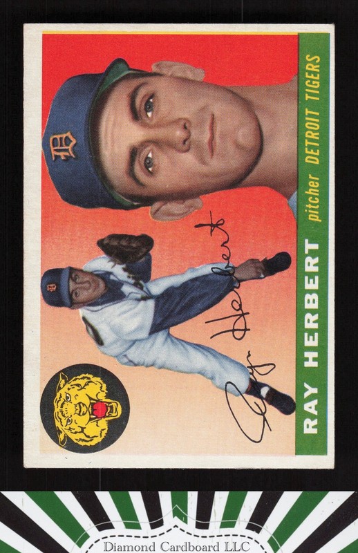 1955 Topps #138 Ray Herbert VGEX+ k, front