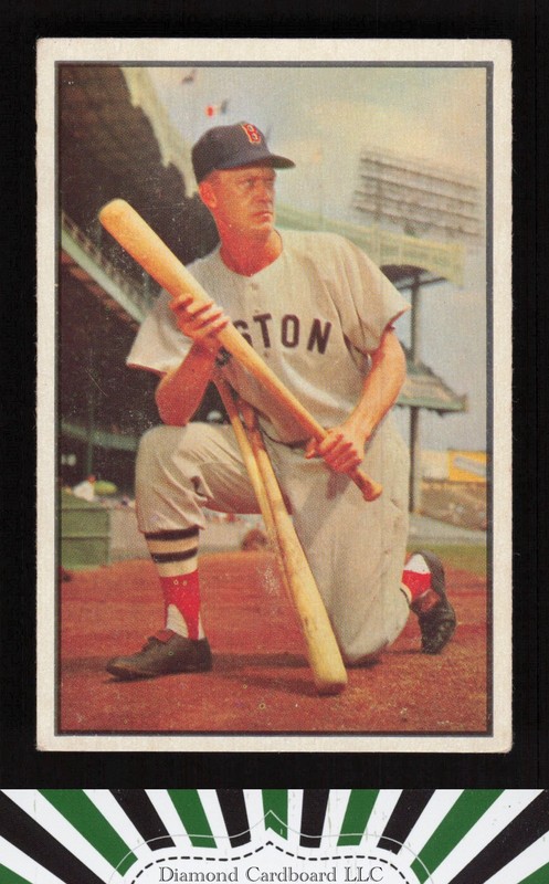 1953 Bowman Color #25 Hoot Evers VGEX+ a, front