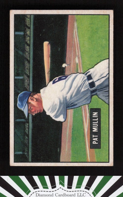 1951 Bowman #106 Pat Mullin VGEX [CENTERED], front