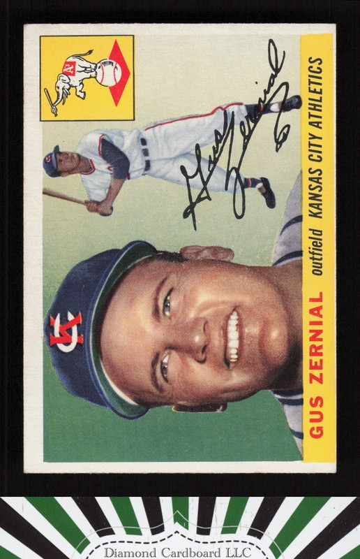 1955 Topps #110 Gus Zernial EXMT (MC) p, front