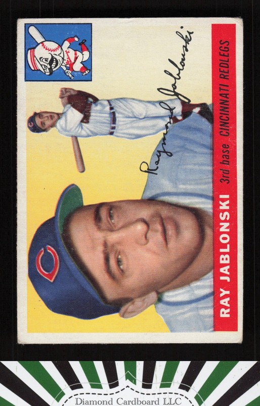 1955 Topps #56 Ray Jablonski VG k, front