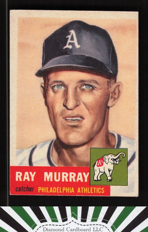 1953 Topps #234 Ray Murray VGEX+ f, front