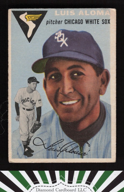 1954 Topps #57 Luis Aloma GD e, front