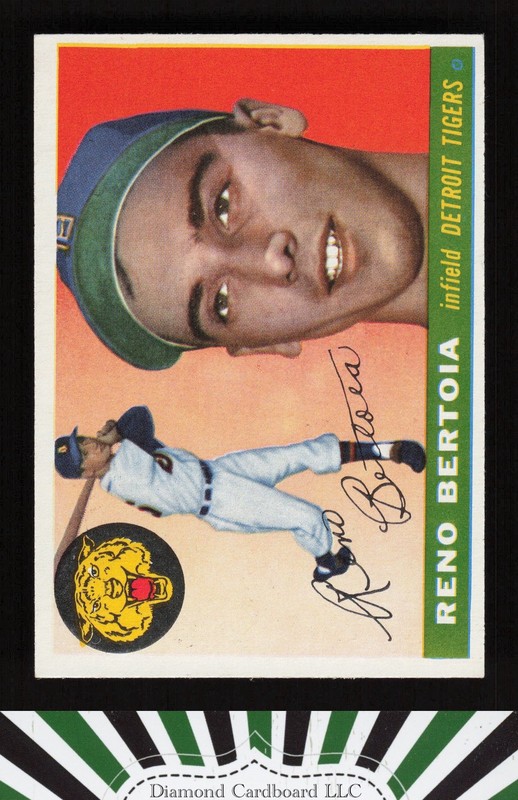 1955 Topps #94 Reno Bertoia VGEX+ m, front